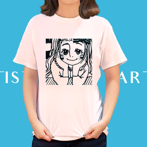 ARTIST PRINT 아티스트프린트 Cute girl 티셔츠